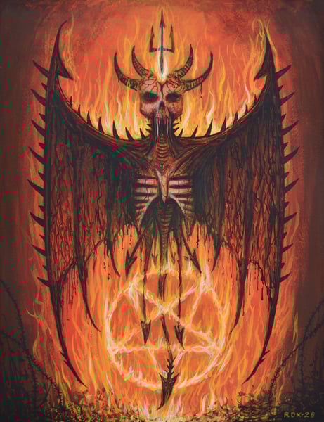 Image of DEMONIKK MkIII - original painting