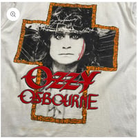 Image 3 of 1980s Ozzy Osbourne Single Stitch Sm/ Medium 