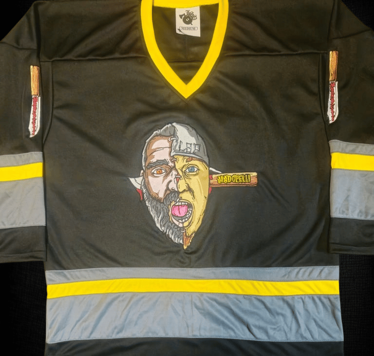 Image of MADOPELLI MUSIC : 2023 2 FACE LOGO HOCKEY JERSEY