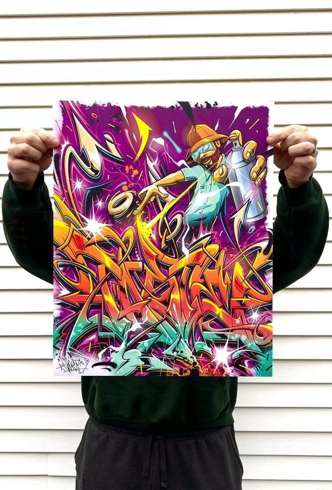 Image of Burner print