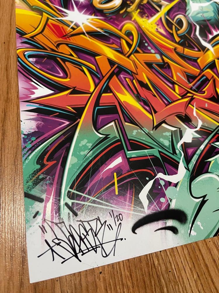 Image of Burner print