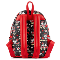 Image 3 of Loungefly Disney Mickey and Minnie Mouse Heart Hand Love Mini Backpack