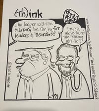 Original Art: (th)ink--"the Enemy Within"