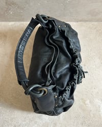 Image 6 of DARK GREEN LEATHER BAG