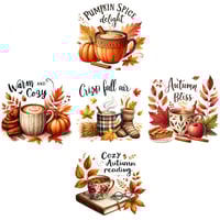 Image 1 of Fallin’ For Coffee Mini Diamond Painting Kit by AnetArtStore