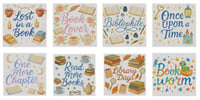 Image 2 of Book Lover Mini Diamond Painting Kit by AylaandEnnaDesigns