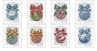 Image 3 of Christmas Ornaments Mini Diamond Painting Kit by AnerArtStudio