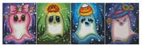 Image 4 of Tha Haunt Family Mini Diamond Painting Kit by Regan Kubecek