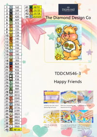 Image 5 of Regan Bears Mini Diamond Painting Kit by Regan Kubecek