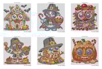 Image 3 of Too Many Holidays Mini Diamond Painting Kit by HbmClipart