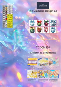 Image 5 of Christmas Ornaments Mini Diamond Painting Kit by AnerArtStudio