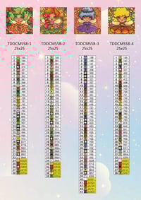 Image 4 of Christmas Fairies Mini Diamond Painting Kit by Regan Kubecek