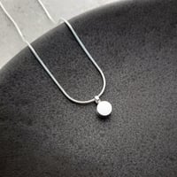 Image 4 of Tiny Dot Pendant in Red