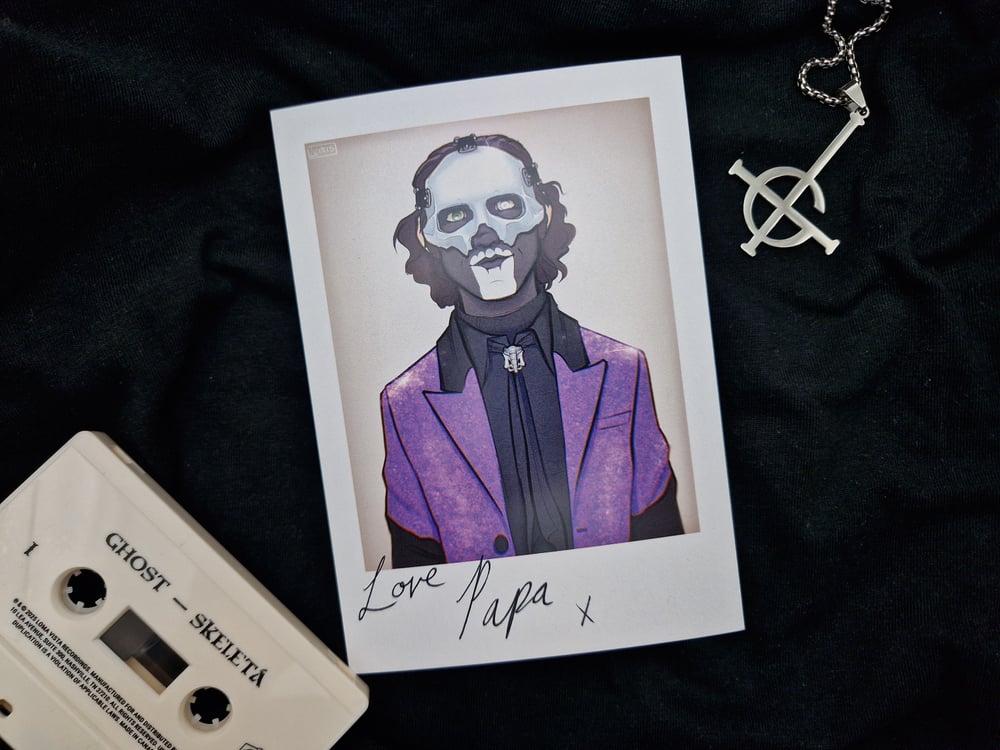 Image of Papa Polaroid Mini Print