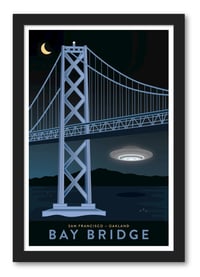 Image 2 of San Francisco ~ Oakland Bay Bridge 11x17 Fine Art Print