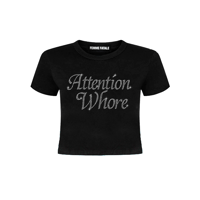 CENTER OF ATTENTION RHINESTONE BABYGIRL TOP