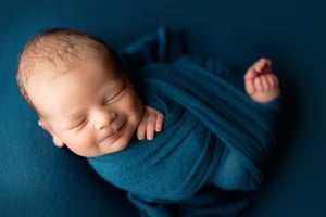 Image of Cashmere Cozy Wrap - lagoon & navy