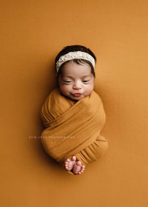 Image of Cashmere Cozy Wraps - mustard & cinnamon