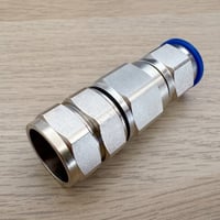 Image 1 of N-Type Male RF Connector for 1/2 Inch Coaxial Cable