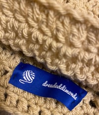 Image 3 of Crochet Choker Backless Halter Top (free earrings)