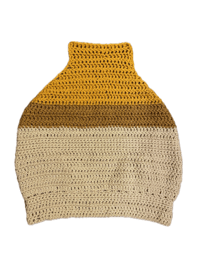 Image 1 of Crochet Choker Backless Halter Top (free earrings)