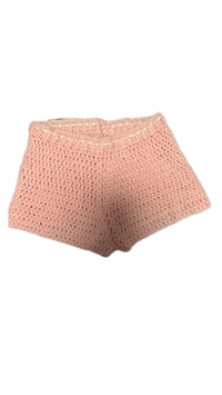 Image 2 of Crochet Mini Shorts