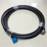 Image 1 of  Coaxial Jumper Cable 5m with DIN male + DIN male connectors for antenna splitter 