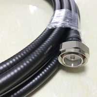 Image 2 of  Coaxial Jumper Cable 5m with DIN male + DIN male connectors for antenna splitter 