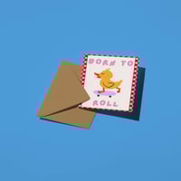 Image 2 of Born to Roll Card