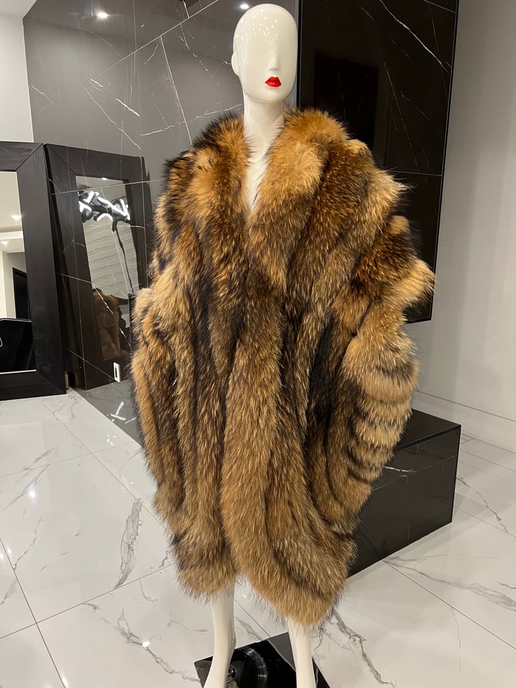 Image of REECE RACCOON CAPE