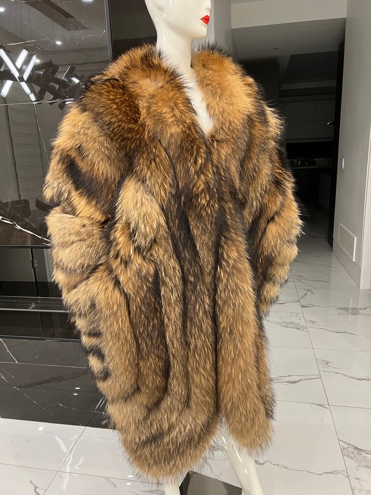 Image of REECE RACCOON CAPE