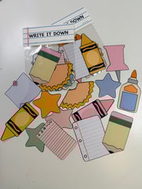 Image 1 of STATIONERY MEMO STICKERS 