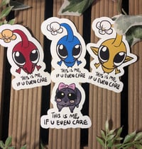 Image 1 of "This is me.. if u even care" Pikm. and Hamster Stickers