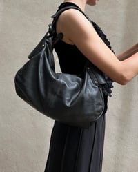 Image 9 of DARK GREEN LEATHER BAG