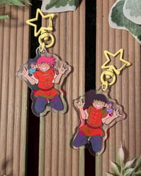 Image 1 of Ranma Double-Sided Keychain