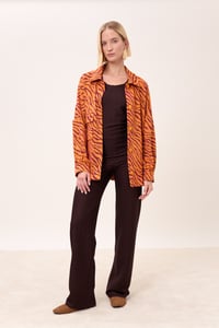 Image 2 of GIACCA MIRADOR ZEBRA ARANCIO