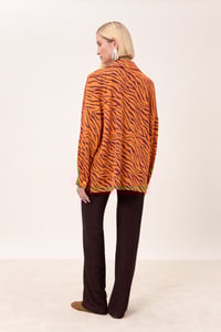 Image 3 of GIACCA MIRADOR ZEBRA ARANCIO