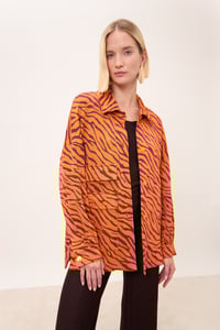 Image 1 of GIACCA MIRADOR ZEBRA ARANCIO