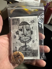 Image 1 of Tiny Free Verse Owls / 3-Piece Micro Art Set & Zine Series, Vol. 2 / #9 of 65