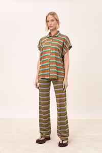 Image 3 of PANTALONE POLINESIA CHEVRON OCRA