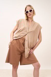 Image 1 of CARDIGAN METELDA CATENA SABBIA