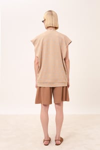 Image 3 of CARDIGAN METELDA CATENA SABBIA