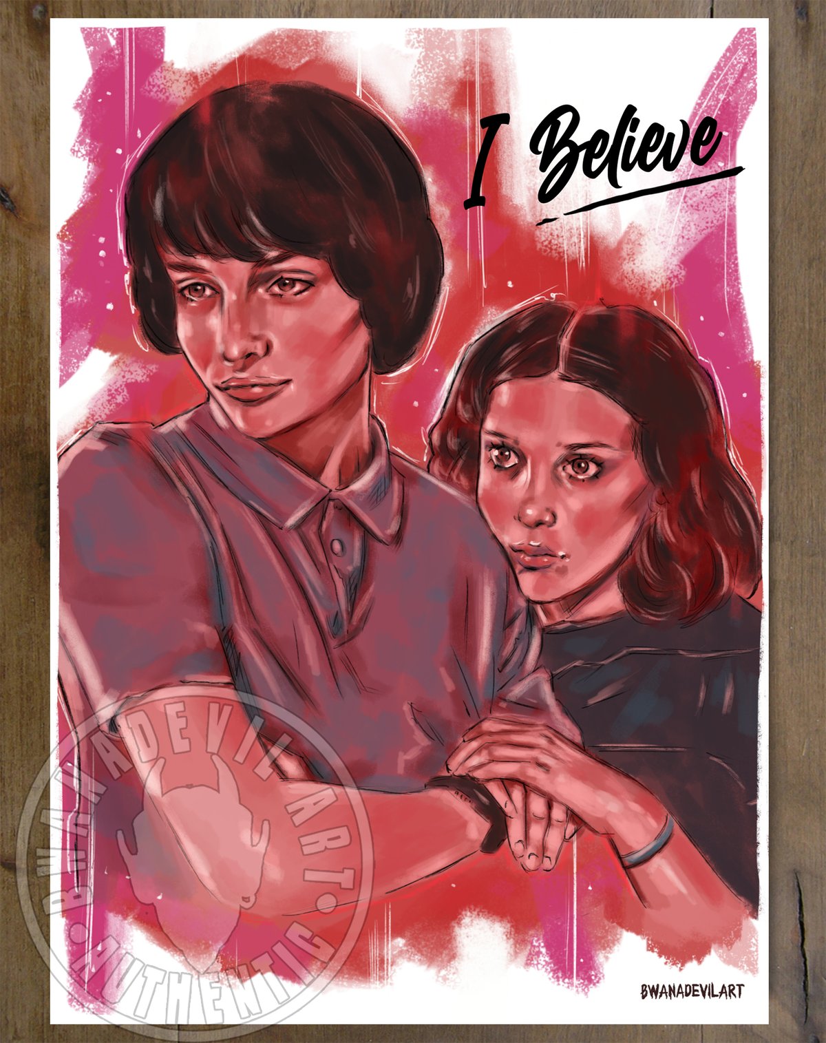 Image of Mike and Eleven (I Believe)