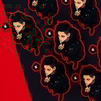 Image 3 of STICKER -  Marcin X  Red (S27)