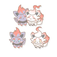 Zorua, Hisuian Zorua Sticker Flakes
