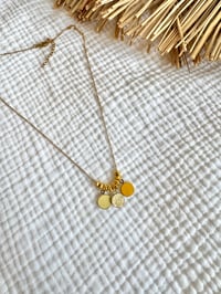 Collier TRIO Jaune 