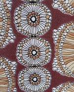 1970s Vintage Crown Wallpaper Rolls - Abstract African Boho Hippie MCM - (Sets of 2 Rolls) thumbnail 3