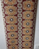 1970s Vintage Crown Wallpaper Rolls - Abstract African Boho Hippie MCM - (Sets of 2 Rolls) thumbnail 5