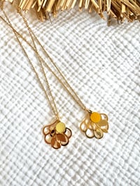 Collier JOSEPHINE Jaune / Curry