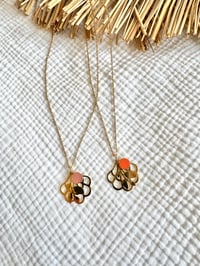 Collier JOSEPHINE Corail / Orange